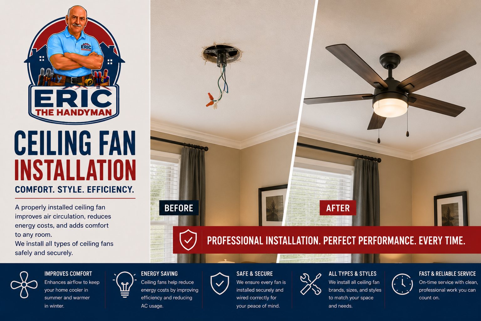 Ceiling Fan Repair