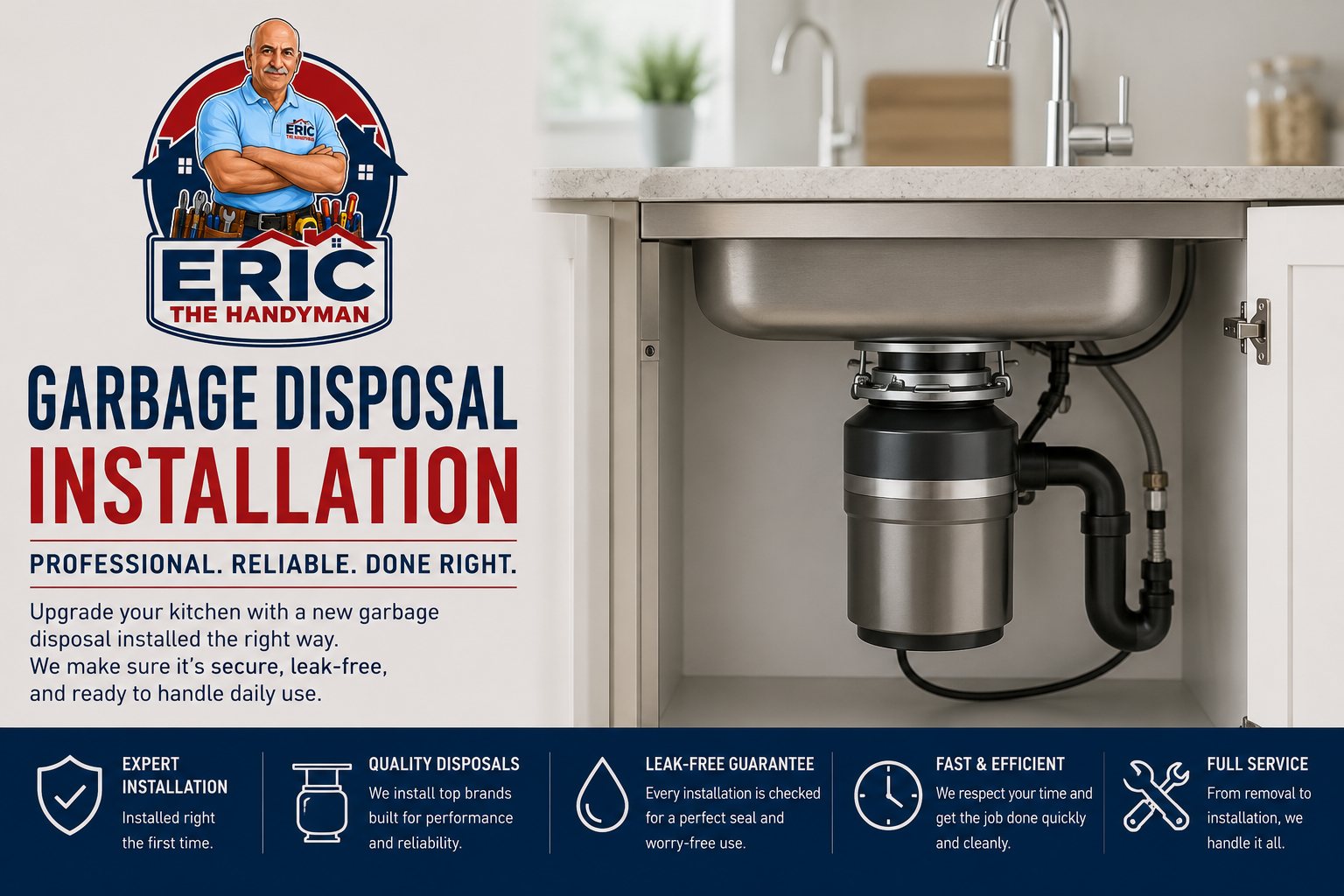 Garbage Disposal Installation